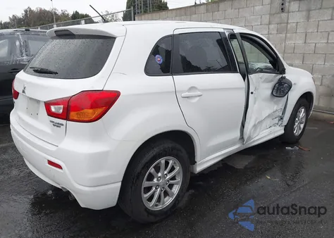 2012 Mitsubishi Outlander Sport Es from USA, damaged, VIN JA4AP3AU6CZ011534